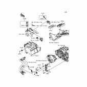 Схема вузла: Fuel Injection для Kawasaki ER300 Z300 ABS