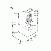 Схема узла: Fuel pump для Kawasaki ZX1200 Ninja ZX-12R