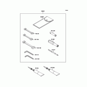 Схема вузла: Інструмент для Kawasaki ZG1400 1400GTR ABS