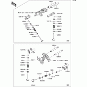 Схема вузла: Клапан для Kawasaki VN1700 VN1700 Classic ABS