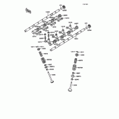 Схема вузла: Клапан для Kawasaki ZG1000 1000GTR