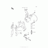 Схема вузла: Ignition System для Kawasaki KL650