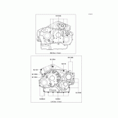Схема узла: Болты картера двигателя для Kawasaki VN1600 Vulcan 1600 Mean Streak
