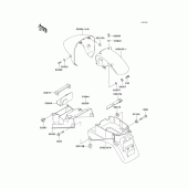 Схема узла: Крыло для Kawasaki ZX750 Ninja ZX-7R