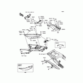 Схема вузла: Side Covers/Chain Cover для Kawasaki ZX1400 ZZR1400 ABS