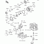 Схема вузла: Масляний насос для Kawasaki ZX636 Ninja ZX-6R ABS