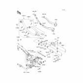 Схема узла: Выхлопная система (s) для Kawasaki VN1700 VN1700 Classic
