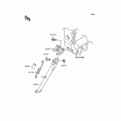 Схема узла: Подставка (s) для Kawasaki ZX636 Ninja ZX-6R
