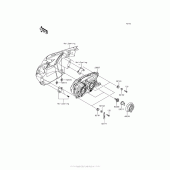 Схема вузла: Headlight(S) для Kawasaki KL650 KLR650