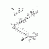 Схема узла: Переключатель передач для Kawasaki ZX1000 Z1000SX ABS