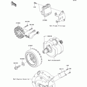 Схема вузла: Генератор для Kawasaki VN900 VN900 Custom