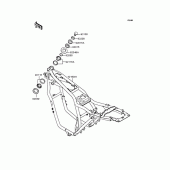 Схема вузла: Рама для Kawasaki ZR400 ZRX