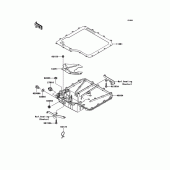 Схема узла: Oil Pan для Kawasaki ZG1400 1400GTR ABS