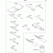 Схема вузла: Owner`s tools для Kawasaki ZR1000 Z1000