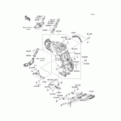 Схема вузла: Рама для Kawasaki ZG1400 Concours 14 ABS