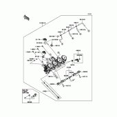 Схема узла: Throttle для Kawasaki ZX1000 Z1000SX ABS