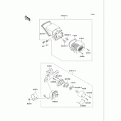Схема вузла: Taillight(s) для Kawasaki VN750 Vulcan 750