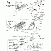 Схема вузла: Fuel injection для Kawasaki ZX1000 Ninja ZX-10R