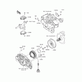 Схема вузла: Генератор для Kawasaki VN1700 Vulcan 1700 Voyager ABS