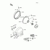 Схема вузла: Headlight(s) для Kawasaki VN750 Vulcan 750