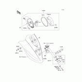 Схема вузла: Taillight(s)(-jkavn2d1 7a011496) для Kawasaki VN900 Vulcan 900 Classic LT
