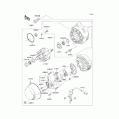Схема вузла: Генератор для Kawasaki ZX1100 ZZ-R1100