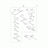 Схема вузла: Owners tools для Kawasaki ER650 ER-6N ABS