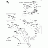 Схема вузла: Taillight(s) для Kawasaki ZR750 Z750