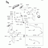 Схема узла: Air duct для Kawasaki ZX600 Ninja ZX-6R
