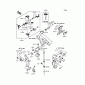 Схема вузла: Замок запалювання (BJ250F-027237‾) для Kawasaki BJ250 250TR