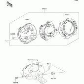 Схема узла: Meter(s) для Kawasaki ZX1000 Ninja ZX-10R