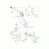 Схема вузла: Taillight(s) для Kawasaki VN900 Vulcan 900 Custom
