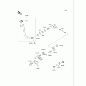 Схема вузла: Перемикач передач для Kawasaki VN750 Vulcan 750