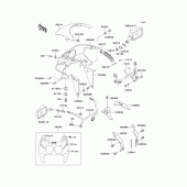 Схема узла: Облицовочные элементы для Kawasaki ZX750 Ninja ZX-7R