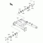 Схема вузла: Arm swing для Kawasaki ZG1000 Concours