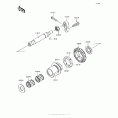 Схема вузла: Balancer для Kawasaki ZX1000 Ninja 1000 ABS