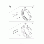 Схема узла: Шины для Kawasaki ZX1400 Ninja ZX-14R