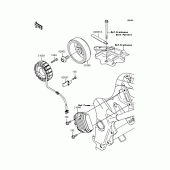 Схема вузла: Генератор для Kawasaki ZR250 Balius-II