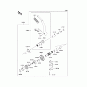 Схема вузла: Опція для Kawasaki EJ400 W400