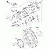 Схема узла: Передний тормоз для Kawasaki ZR800 Z800 ABS