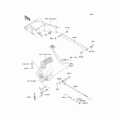Схема вузла: Лапка гальма для Kawasaki EJ650 W650