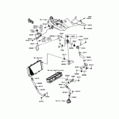 Схема вузла: Water Pipe для Kawasaki ZR800 Z800 ABS