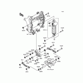 Схема вузла: Підвіска/задній амортизатор для Kawasaki ZX1400 Ninja ZX-14R ABS 30TH