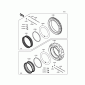 Схема вузла: Шини для Kawasaki VN900 Vulcan 900 Classic LT
