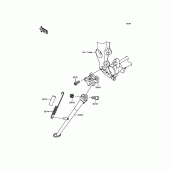 Схема вузла: Stand(s) для Kawasaki ZX636 Ninja ZX-6R ABS