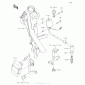 Схема вузла: Ignition System для Kawasaki KLX140 KLX140G