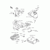 Схема вузла: Fuel injection для Kawasaki ER400 ER-4N