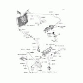 Схема узла: Water pipe для Kawasaki ZX600 Ninja ZX-6R