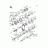 Схема вузла: Balancer для Kawasaki ZR1200 ZRX1200R