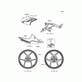 Схема вузла: Decals(Gray) для Kawasaki ER650 ER-6N